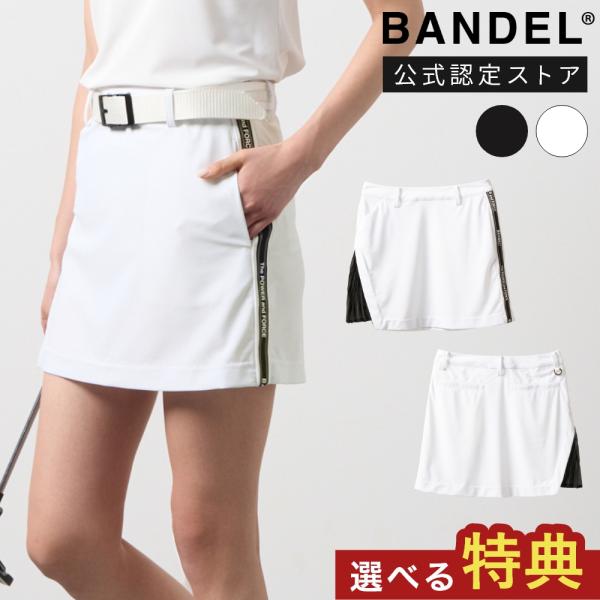 BANDEL バンデル ウィメンズ プリーツレイヤードテーピングスカート BGS-W6STLSK ス...