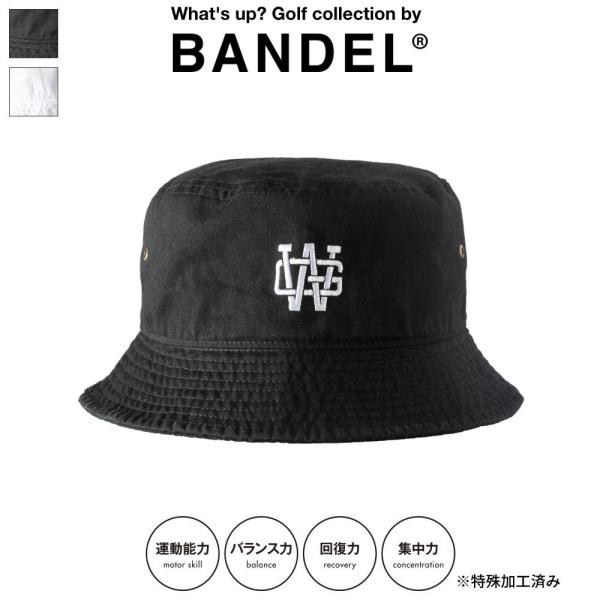 BANDEL バケットハット WG COLLEGE LOGO BUCKETHAT BG-WGBH