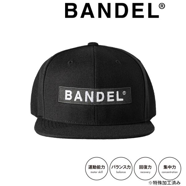 バンデル BANDEL 21SS CAP BOX LOGO CP008 キャップ フラットブリム 帽...