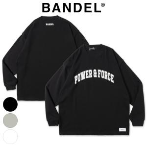 BANDEL ロンT POWER＆FORCE ARCH LOGO L/S TEE LT034｜transit