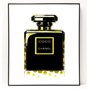 パロディ ポップ アート 5 Off キャンバス パネル フレーム ポスター インテリア Art Pop Canvas 0004 壁 ウォールステッカー シャネル Chanel Canvas