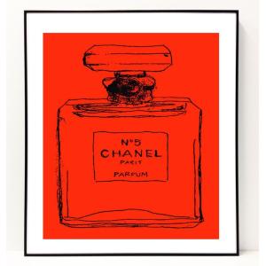 パロディ ポップ アート キャンバス パネル ファッション通販 フレーム ポスター インテリア Pop ウォールステッカー Art シャネル Canvas 壁 Canvas 0032 Chanel