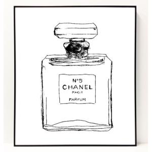 パロディ ポップ アート キャンバス パネル フレーム ポスター インテリア Chanel 最新号掲載アイテム ウォールステッカー 壁 Pop Canvas 0043 Canvas Art シャネル