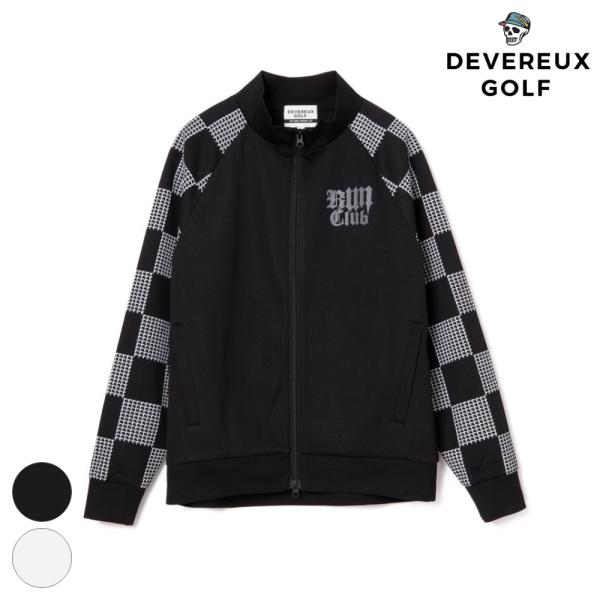 DEVEREUX GOLF デバローゴルフ Back9Run club フルジップジャケット 075...