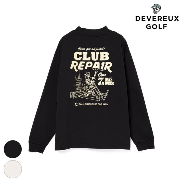 DEVEREUX GOLF デバローゴルフ DVG AuthenticPile MOCK TEE 7...