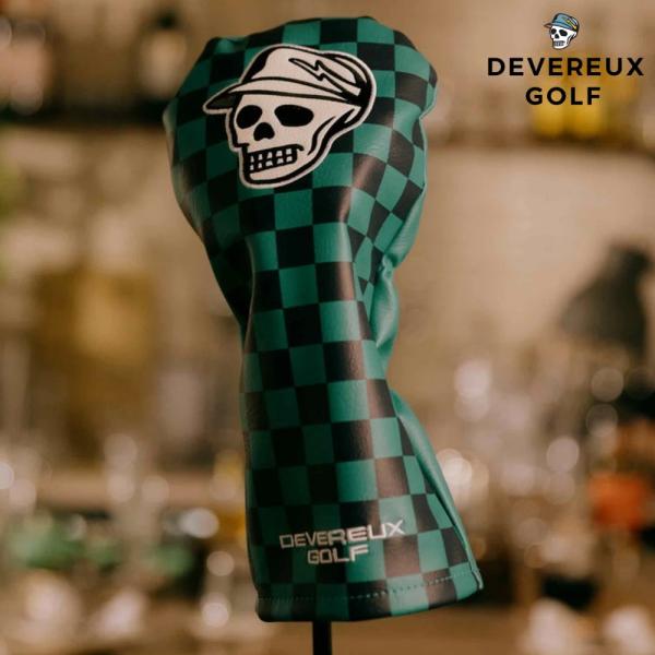 DEVEREUX GOLF デバローゴルフ ドライバーカバー Checker 24 Driver c...