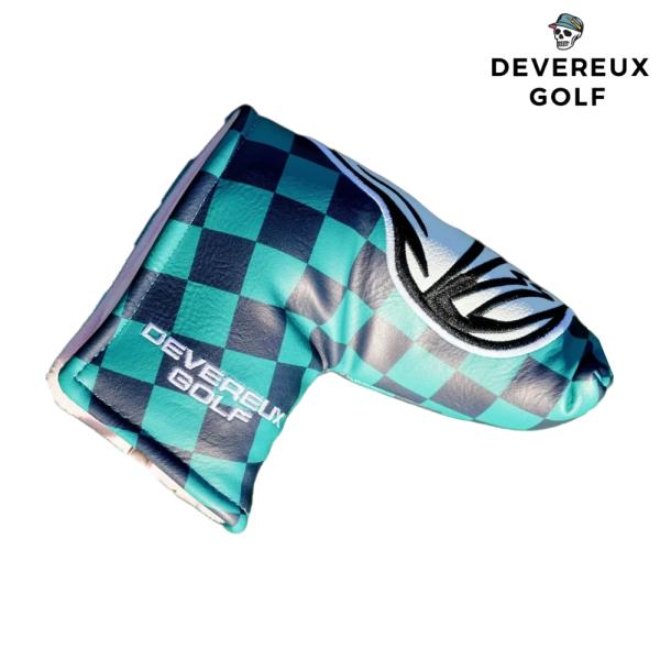 DEVEREUX GOLF デバローゴルフ パターカバー Checker 24 Blade Putt...