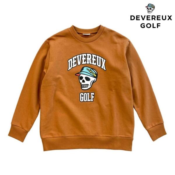 DEVEREUX GOLF デバローゴルフ UNI SHOCKER SKULL CREW 76347...