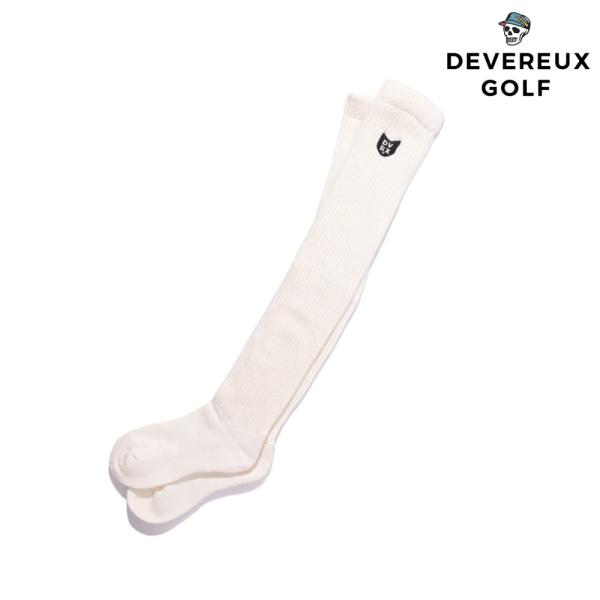 DEVEREUX GOLF デヴァローゴルフ WOMEN D Cat Loose Knit Sock...