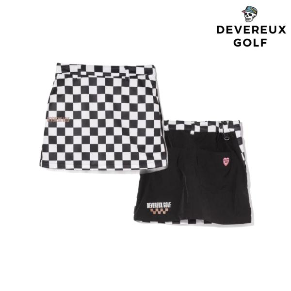 DEVEREUX GOLF デバローゴルフ WOMENS The Major チェッカースカート 7...
