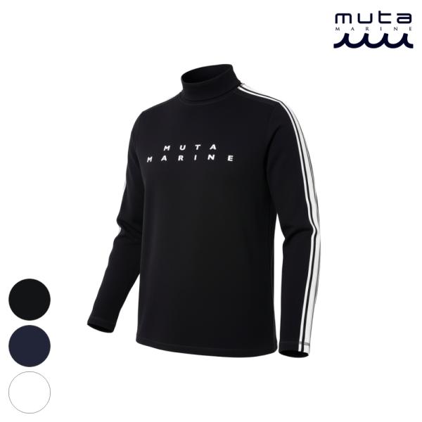 muta MARINE ムータ マリン ウォームストレッチポンチ モックネックシャツ MGMK-44...