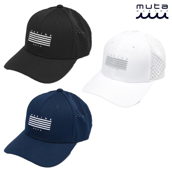 muta MARINE ムータ マリン 5LINE パンチングCAP MMAV-622195 ゴルフ...