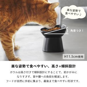 山崎実業 早食い防止陶器ペットフードボウル ヌ...の詳細画像5