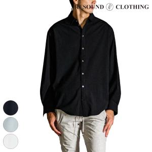 RESOUND CLOTHING リサウンドクロージング シャツ NYLON jack shirts RC31-SH-001 ブラック アクア ホワイト