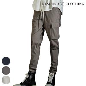 RESOUND CLOTHING リサウンドクロージング ロングパンツ Roland cargo RC31-ST-029 ブラック グレー ベージュ｜transit