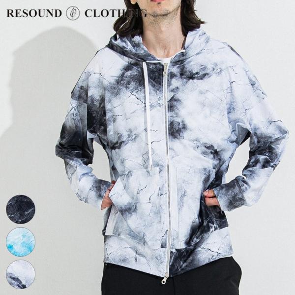 RESOUND CLOTHING リサウンドクロージング RUSH OVER ZIPUP パーカー ...