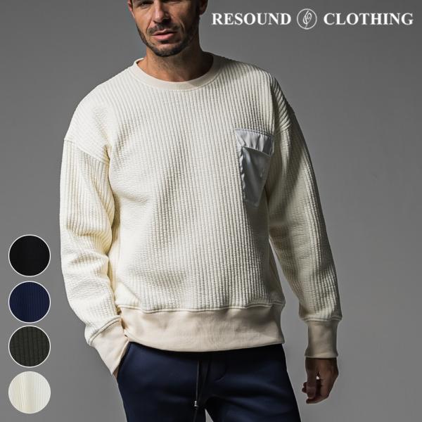 RESOUND CLOTHING リサウンドクロージング STRIPE QUILTING DROP ...