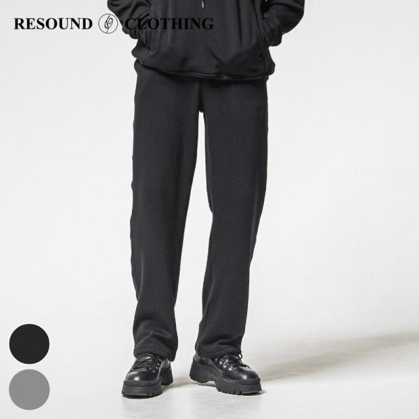 RESOUND CLOTHING リサウンドクロージング VELOURS FLEECE WIDE T...