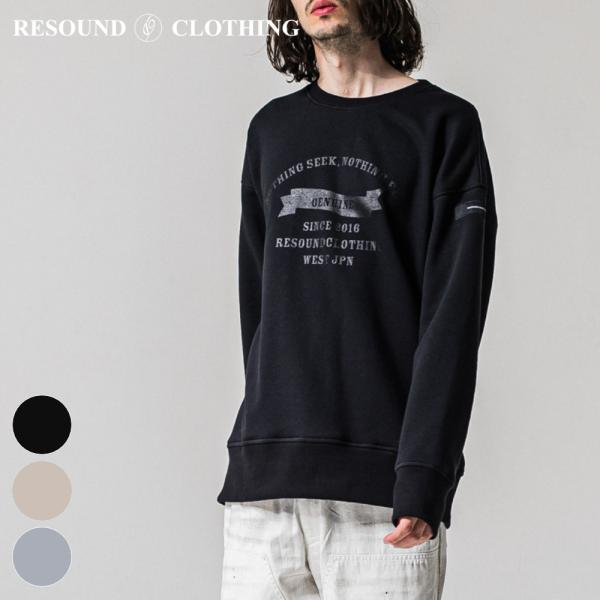 RESOUND CLOTHING リサウンドクロージング HF URAKE COLLEGE DROP...