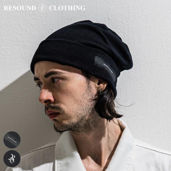 予約 RESOUND CLOTHING リサウンドクロージング LINEN KNIT CAP RC3...