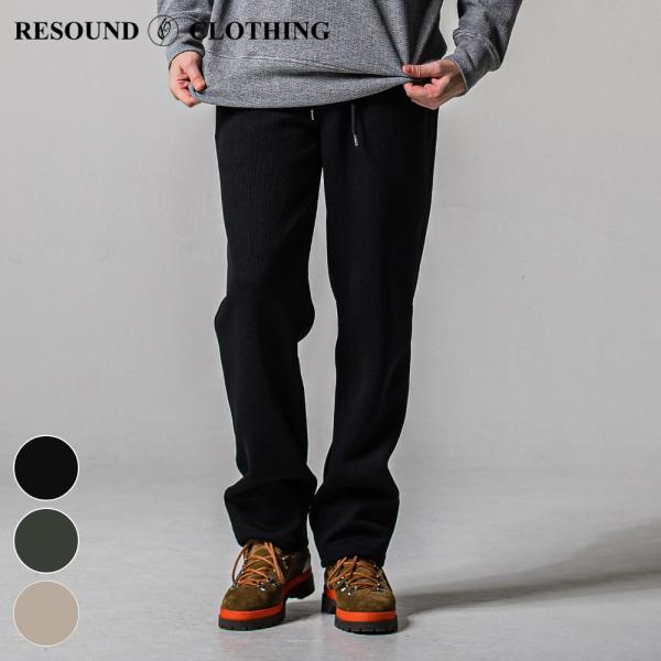 RESOUND CLOTHING リサウンドクロージング パンツ AZE WIDE TUCK PAN...