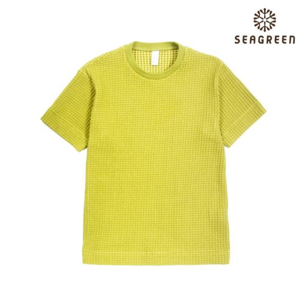 Seagreen シーグリーン Tシャツ BIG WAFFLE T-SHIRT MSEA22S826...