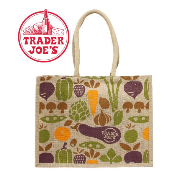 TRADER JOE'S トレーダージョーズ JUTE TOTE ジュートトート エコバッグ