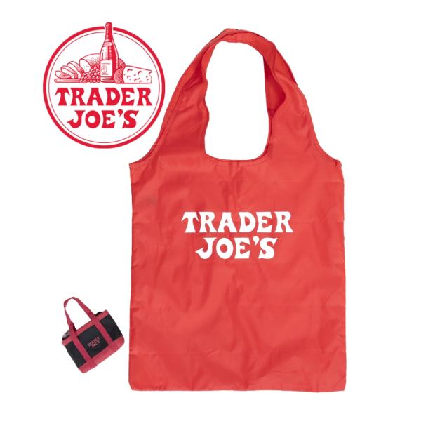 TRADER JOE'S トレーダージョーズ ミニエコバッグ micro tote with gro...