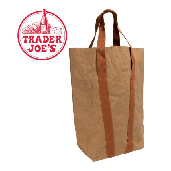 TRADER JOE'S トレーダージョーズ ペーパートートバッグ エコバッグ