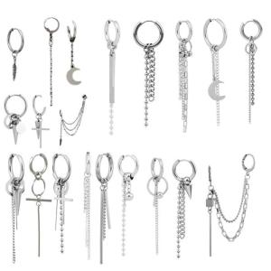 【20点10ペア】 送料無料メンズピアス レディースピアス BTS 防弾少年団 おしゃれピアス メンズイヤリング レディースイヤリング ノンホール 韓国