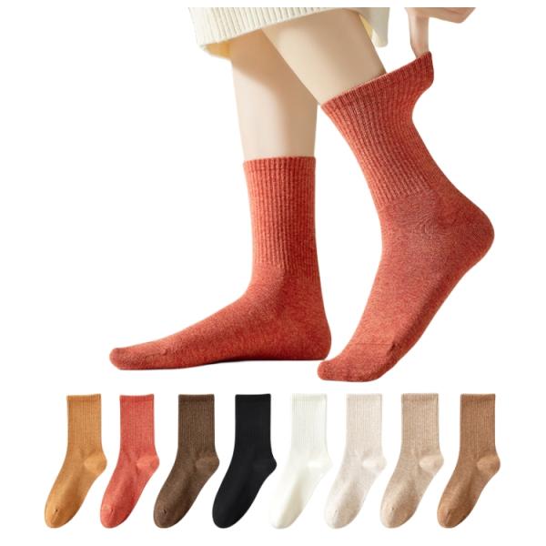 靴下 レディース 秋冬 厚手 暖かい 3足セット クルー丈 抗菌防臭 抗菌 防臭 ソックス シンプル...