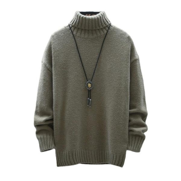 セーター メンズ 秋冬 長袖 ニット おしゃれ きれいめ シルエット カジュアル 通勤 通学 大人 ...