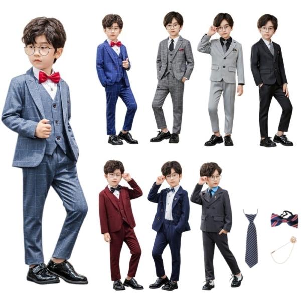 子供スーツ 男の子 フォーマル 7点セット 8点セット ジャケット ベスト パンツ キッズスーツ 入...
