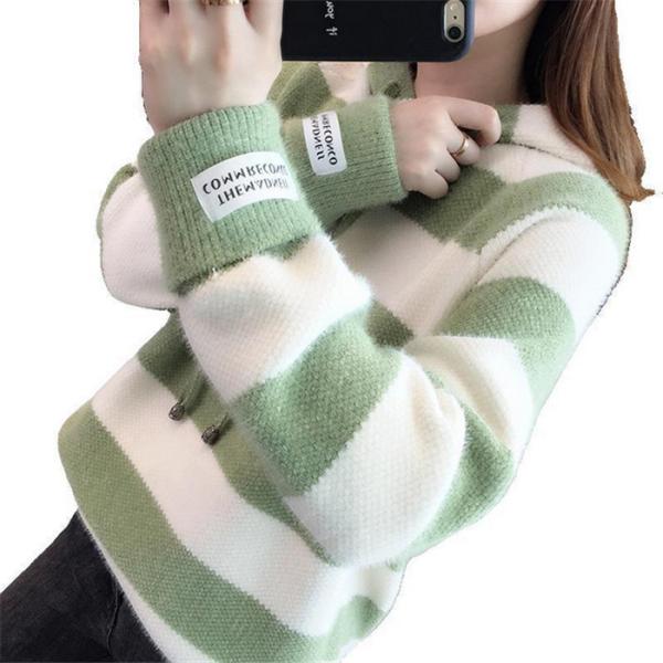 レディースセーター レディースニット キーネック ニット セーター プルオーバー レディース 長袖 ...