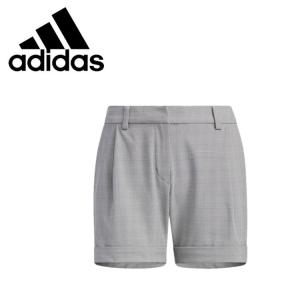 24春夏 adidas GOLF アディダス ゴルフ レディース ULT365 ミニチェックストレッチショーツ IKJ58 ハーフパンツ 半ズボン｜translation