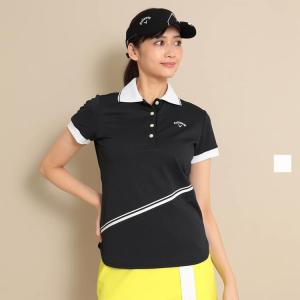 Callaway キャロウェイ ゴルフ レディース カノコ半袖シャツ(WOMENS) C23134205 吸汗 速乾【お宝】｜translation