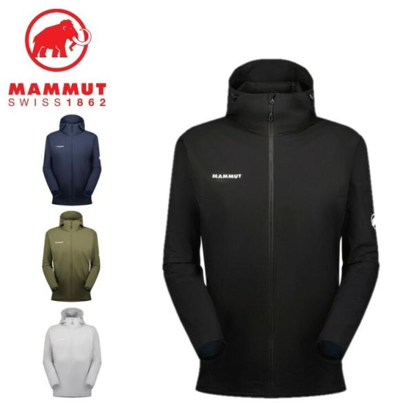 24春夏 MAMMUT マムート メンズ GRANITE SO Hooded Jacket AF M...