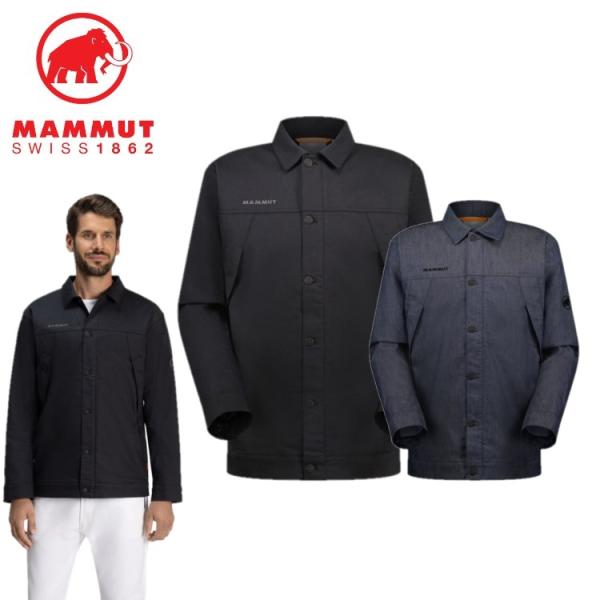 24春夏 MAMMUT メンズ Chalk Denim Jacket AF Men 1012-007...