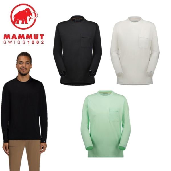 24春夏 MAMMUT マムート メンズ Urban QD Longsleeve T-Shirt A...