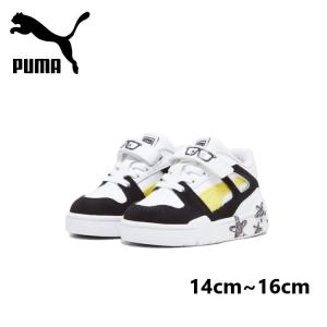 PUMA プーマ キッズ スリップストリーム スポンジボブ AC+インファン 393895 コラボ スニーカー レトロ カジュアル ストリート【お宝】｜translation