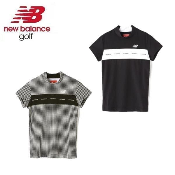 24春夏 New balance Golf ニューバランス ゴルフ レディース 接触冷感 半袖 モッ...