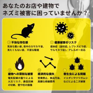ネズミ駆除 超音波 業務用強力 360°スピー...の詳細画像1