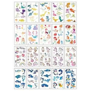 子供&amp;幼児用 蛍光シール 20枚セット ご褒美シール ぷくぷくステッカー スクラップブック ブレットジャーナル向け 美魚