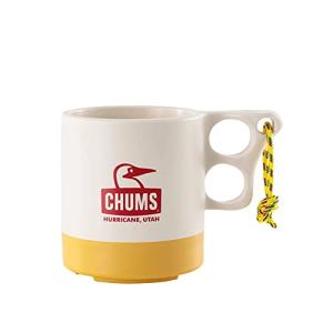 チャムス  キャンパーマグカップ ナチュラル/イエロー 250mL CH62-1244-W066-00