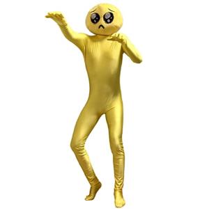 ぴえん コスプレ ハロウィン 仮装 全身タイツ 被り物 おもしろグッズ