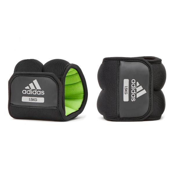 adidas(アディダス) アンクル/リストウェイト 足首 手首 ベルクロタイプ 1.0kg×2個セ...