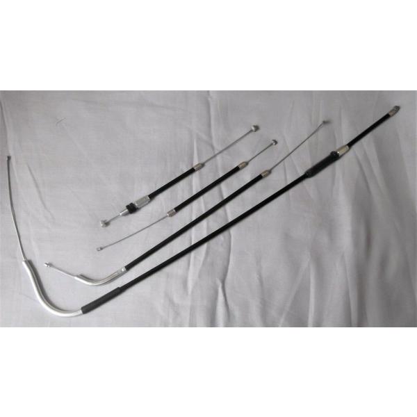 aprilia RS250 95-03年 スロットルケーブル ロワセクション4本セット