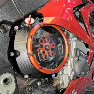 並行輸入品】BMW S1000R S1000RRエンジン用クリアクラッチカバー S