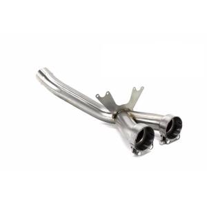 BMW S1000RR 17-18年 汎用スリップマフラー用ミッドパイプ : 輸入