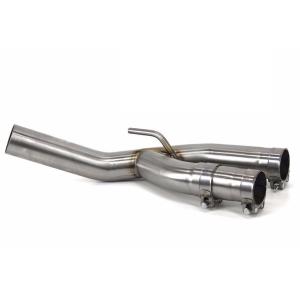 BMW S1000RR 17-18年 汎用スリップマフラー用ミッドパイプ : 輸入